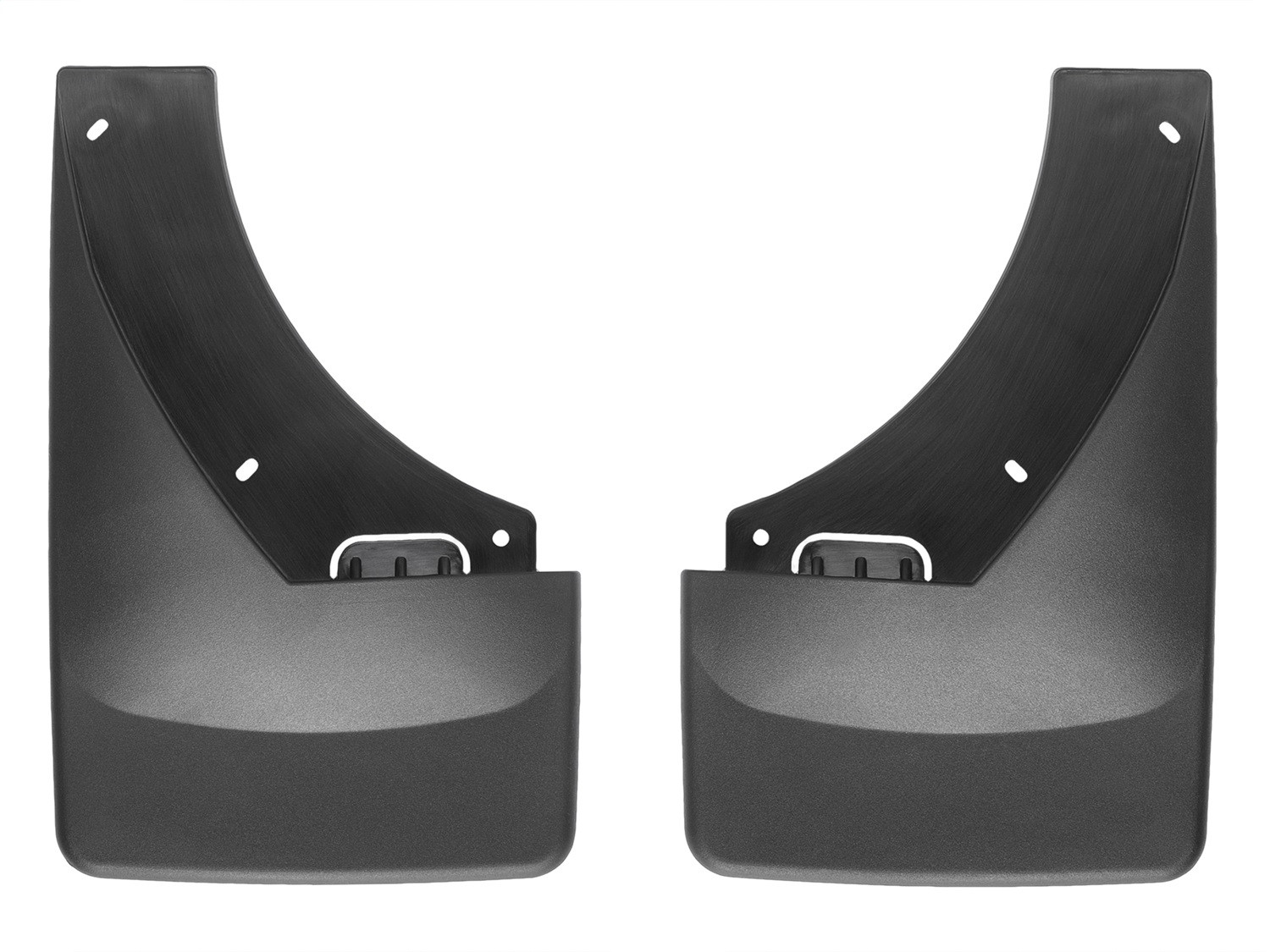 Weathertech 120015 - No-Drill MudFlaps, Black, Molded Rubber