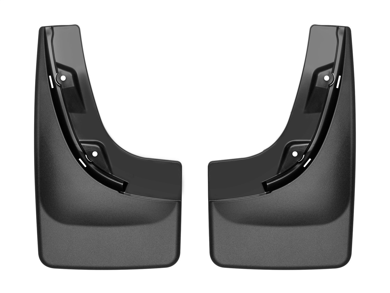 Weathertech 120096 - No-Drill MudFlaps, Black, Molded Rubber