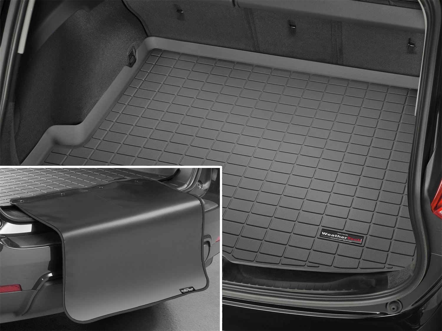 Weathertech 401813SK - Cargo Liner, Black, TPE - Thermoplastic Elastomer