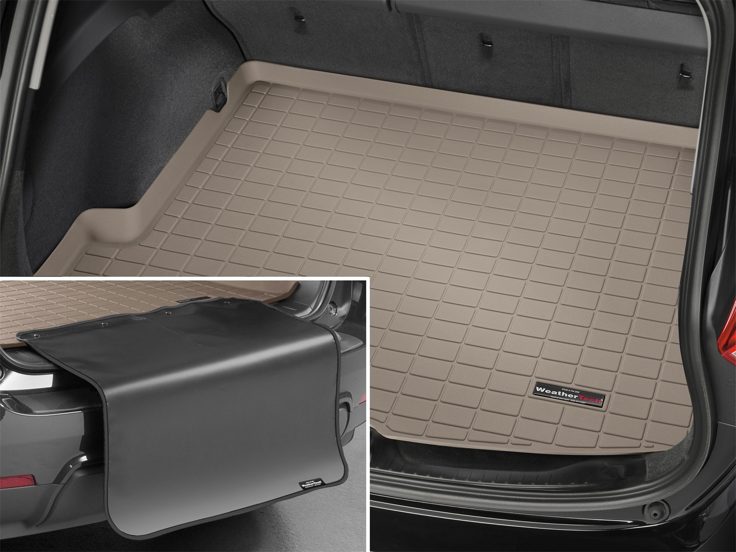 Weathertech 411781SK - Cargo Liner, Tan, TPE - Thermoplastic Elastomer