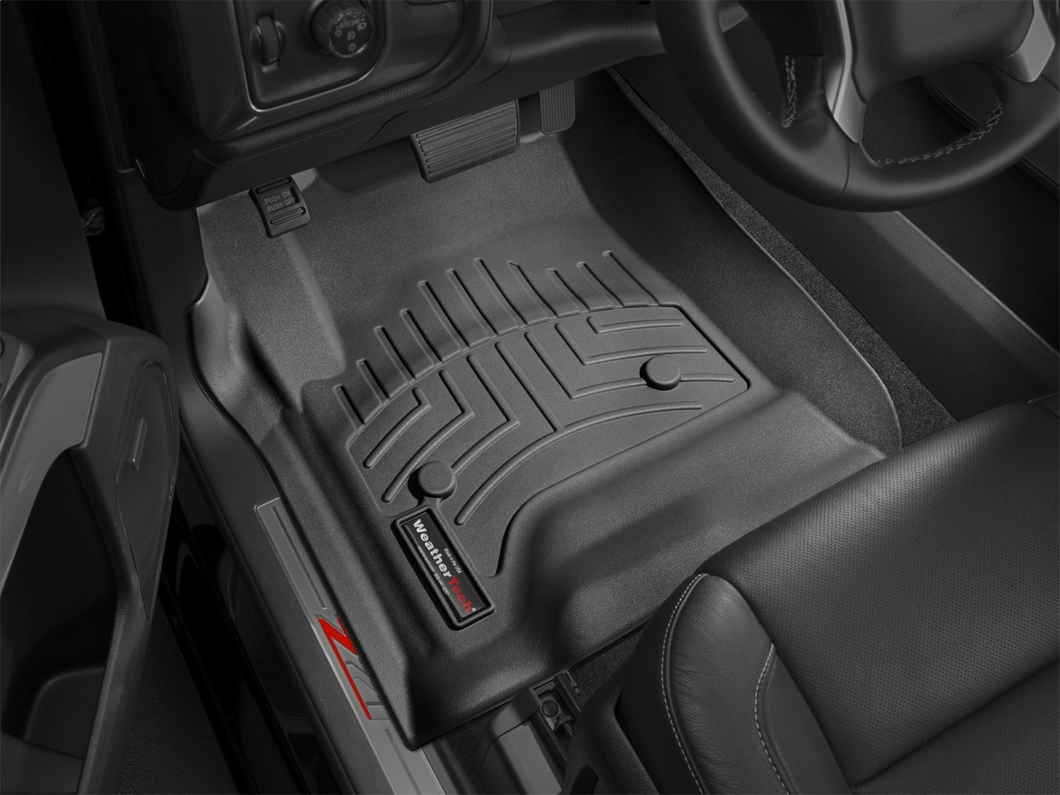 WeatherTech 446071 - FloorLiner, Black, Molded