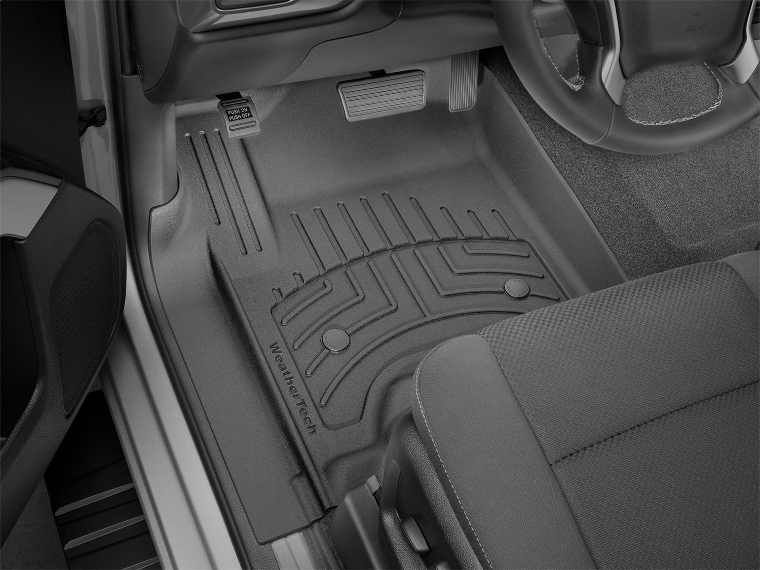 WeatherTech 446071IM - FloorLiner HP, Black, Molded