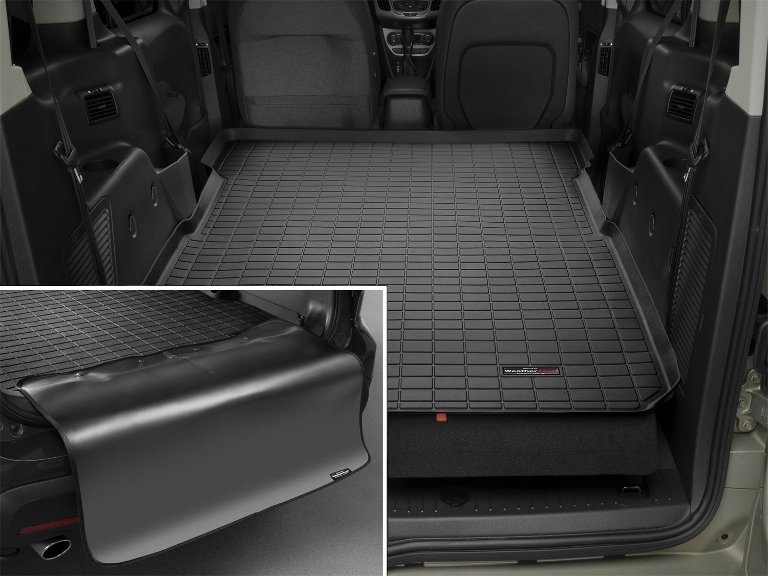 Weathertech 40682SK - Cargo Liner, Black, Rubber