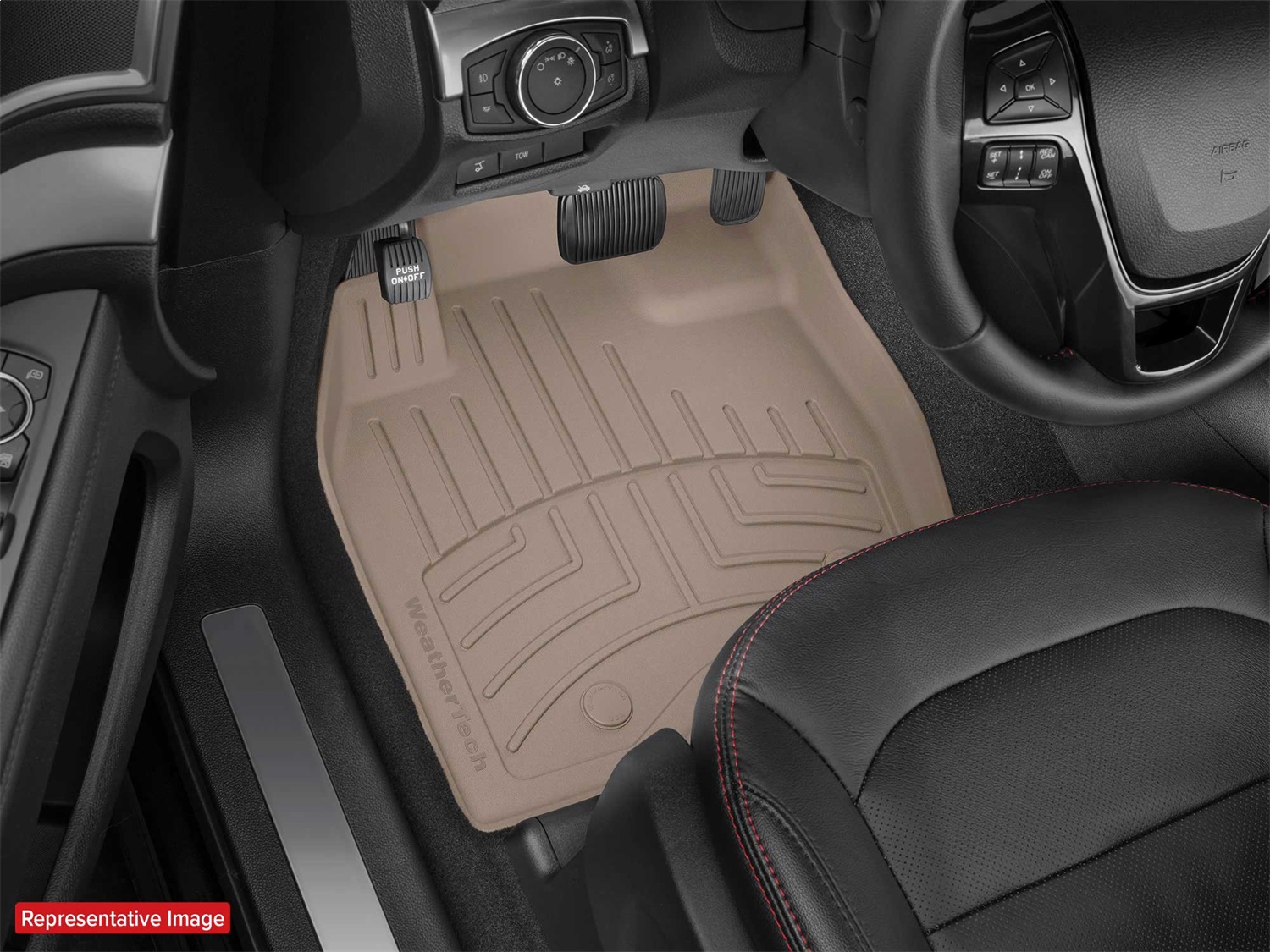 WeatherTech 4619662IM - FloorLiner HP, Gray, Molded