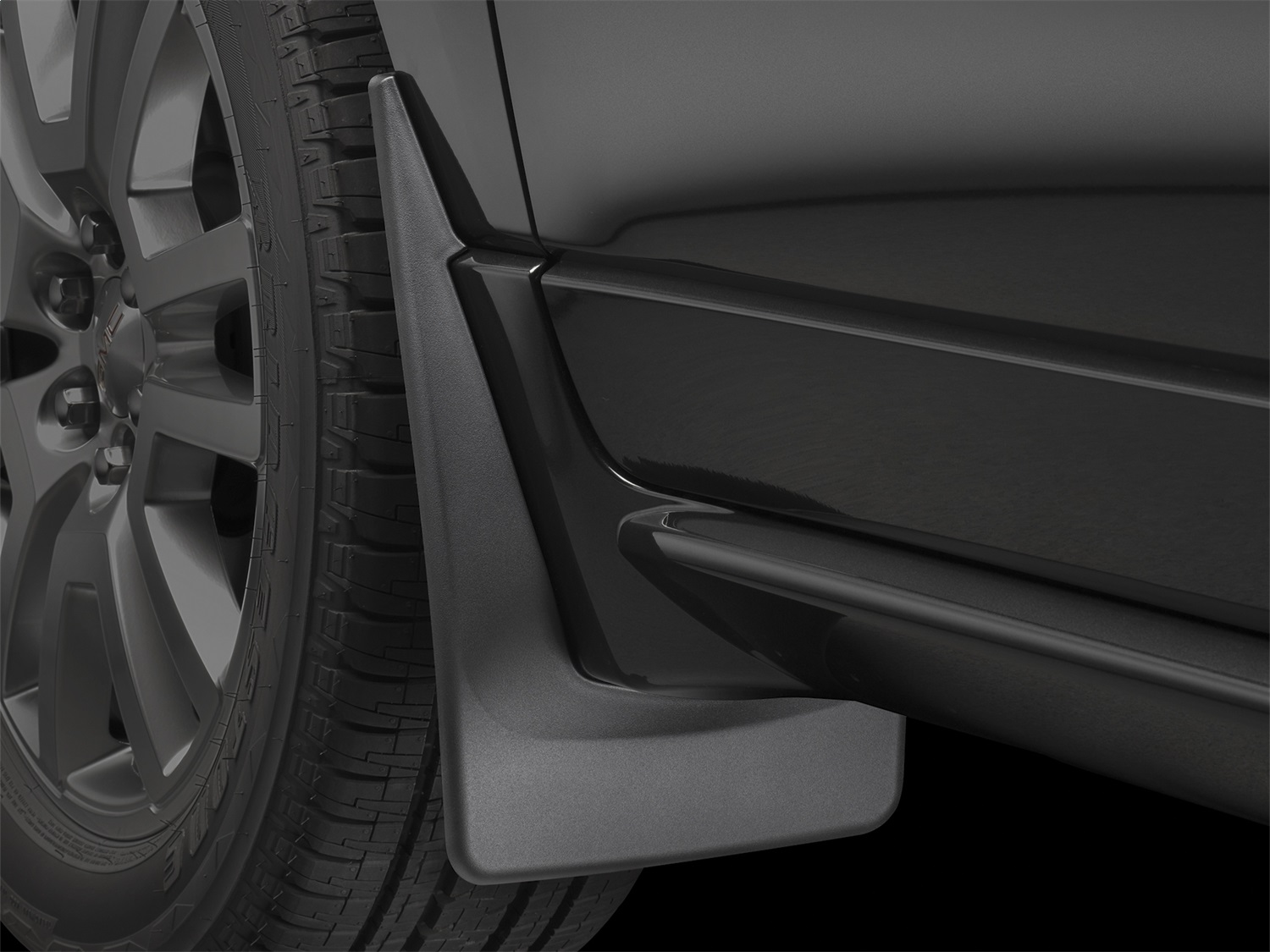 WeatherTech 110046 - No-Drill MudFlaps, 2-Piece Front, Black