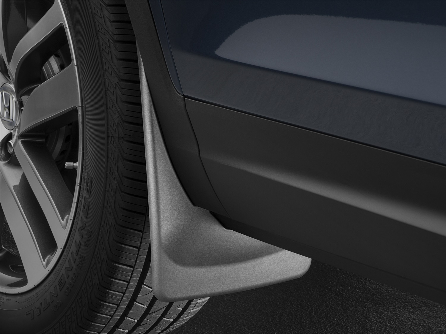 WeatherTech 110063 - No-Drill MudFlaps, 2-Piece Front, Black