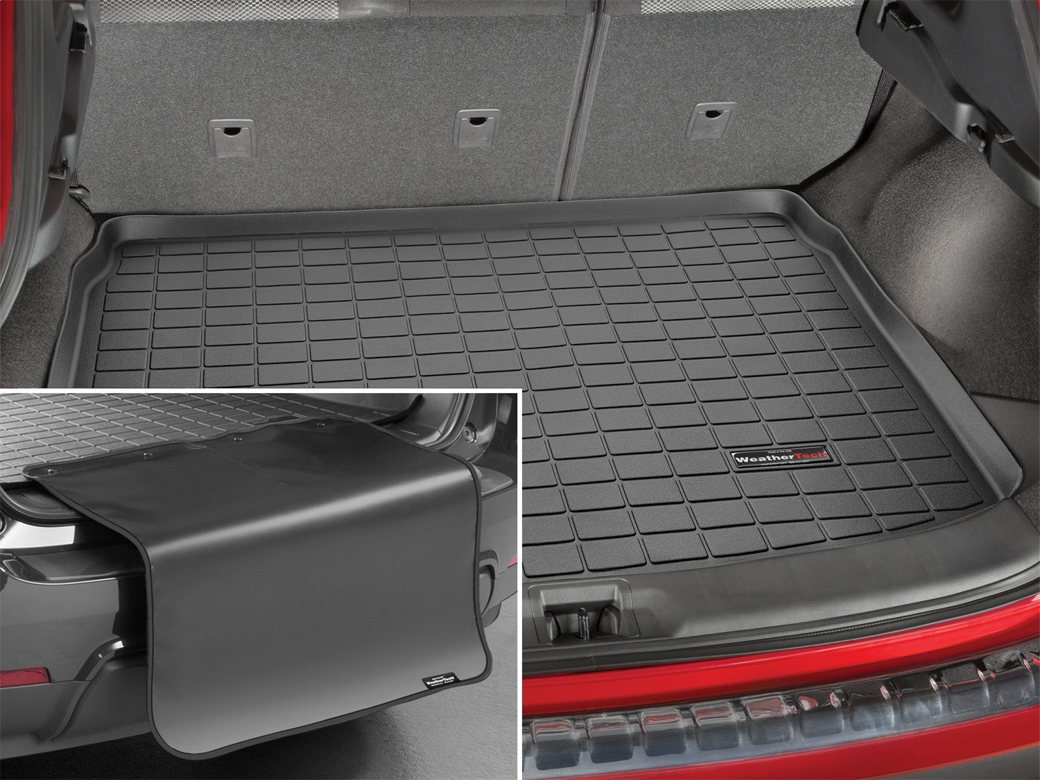 Weathertech 40725SK - Cargo Liner, Black, Rubber