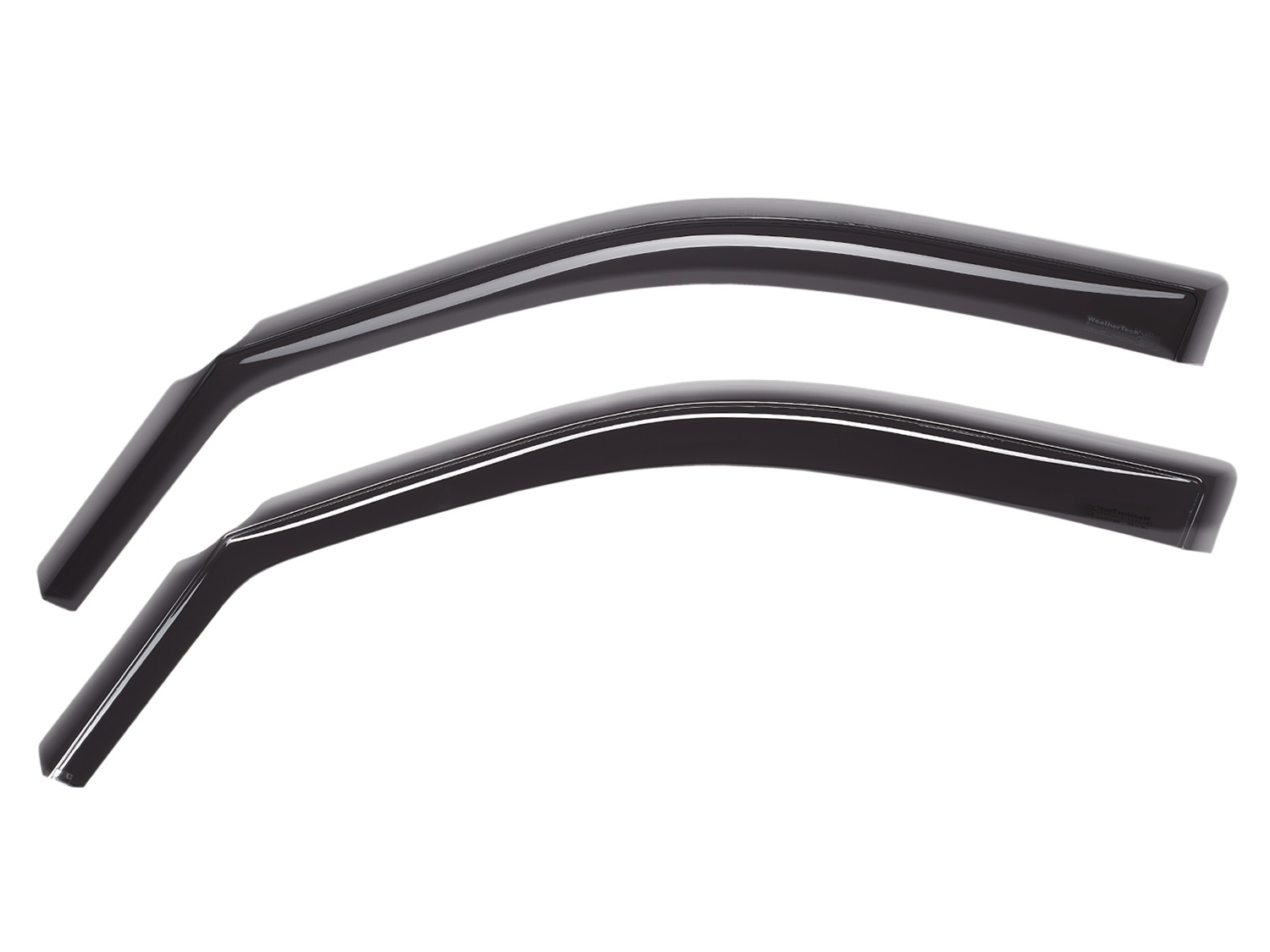 WeatherTech 801010IM - Side Window Deflectors, 2-Piece Set, Dark Tint