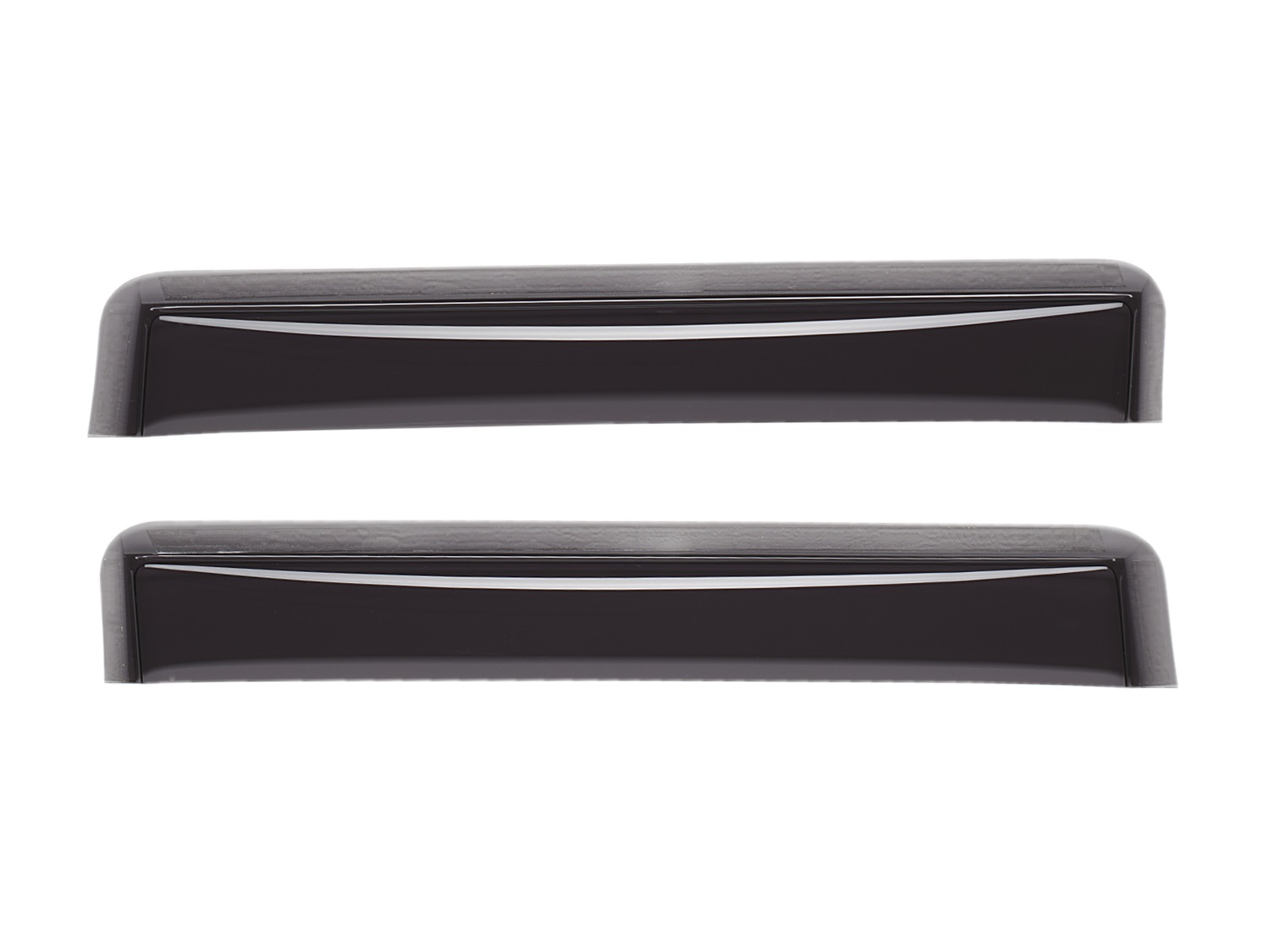 WeatherTech 811045IM - Side Window Deflectors, 2-Piece Set, Dark Tint