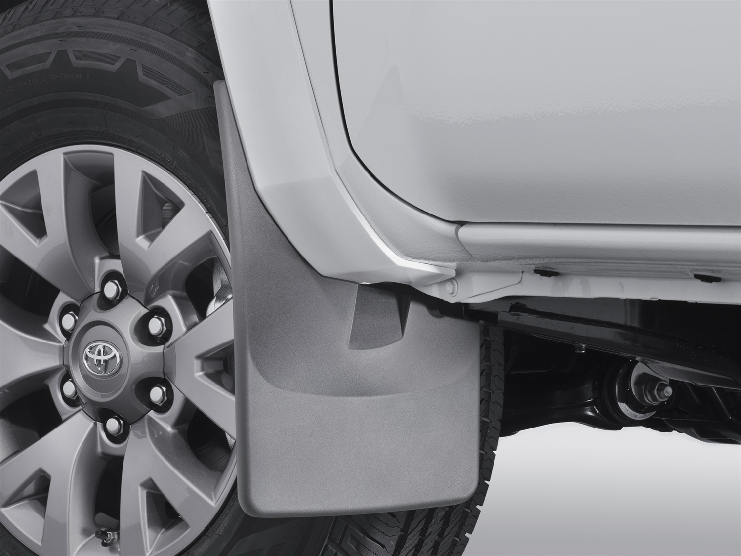 WeatherTech 110055 - No-Drill MudFlaps, 2-Piece Front, Black