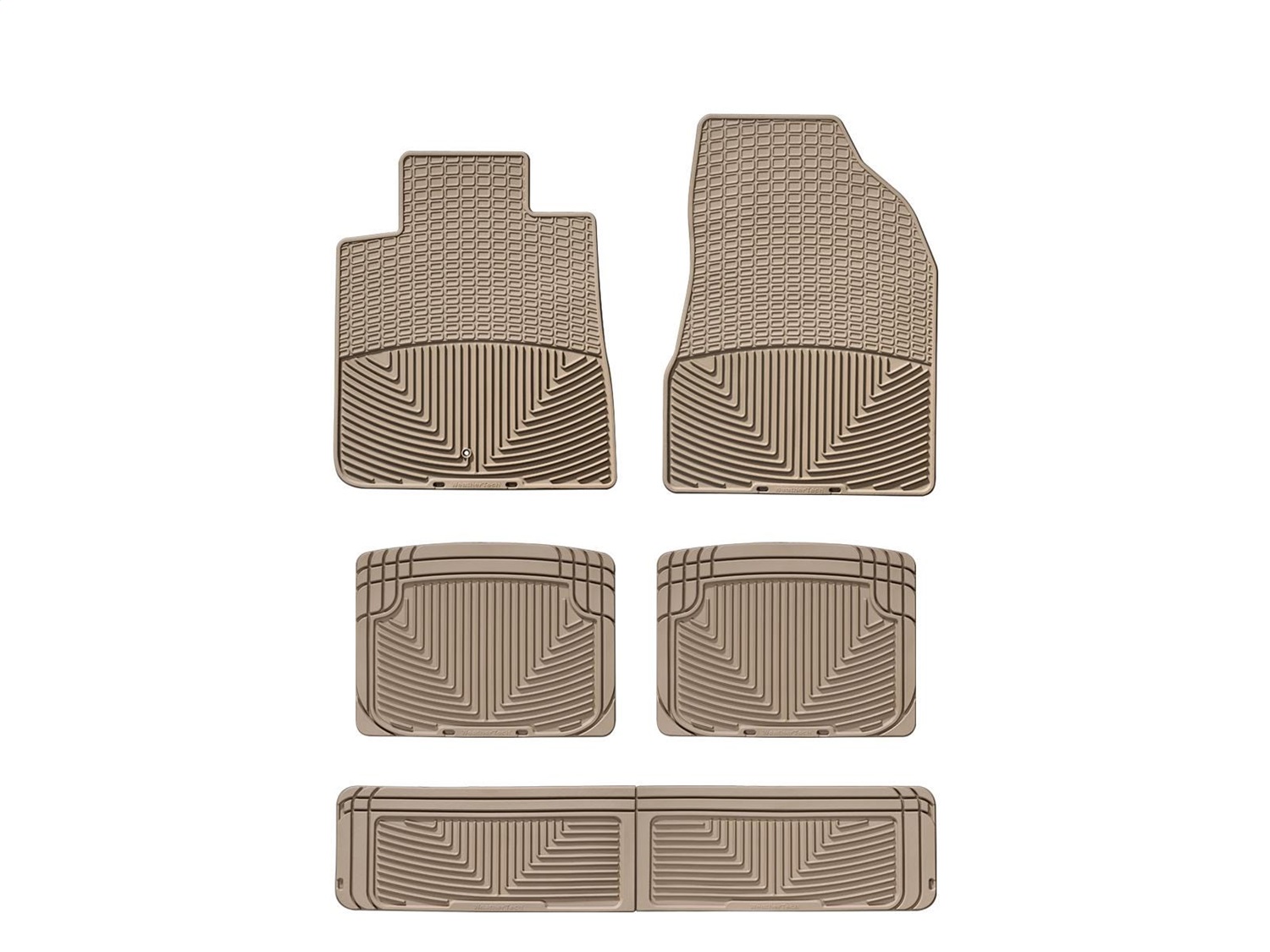 Weathertech W68TNW20TNW60TN - Floor Mat Set