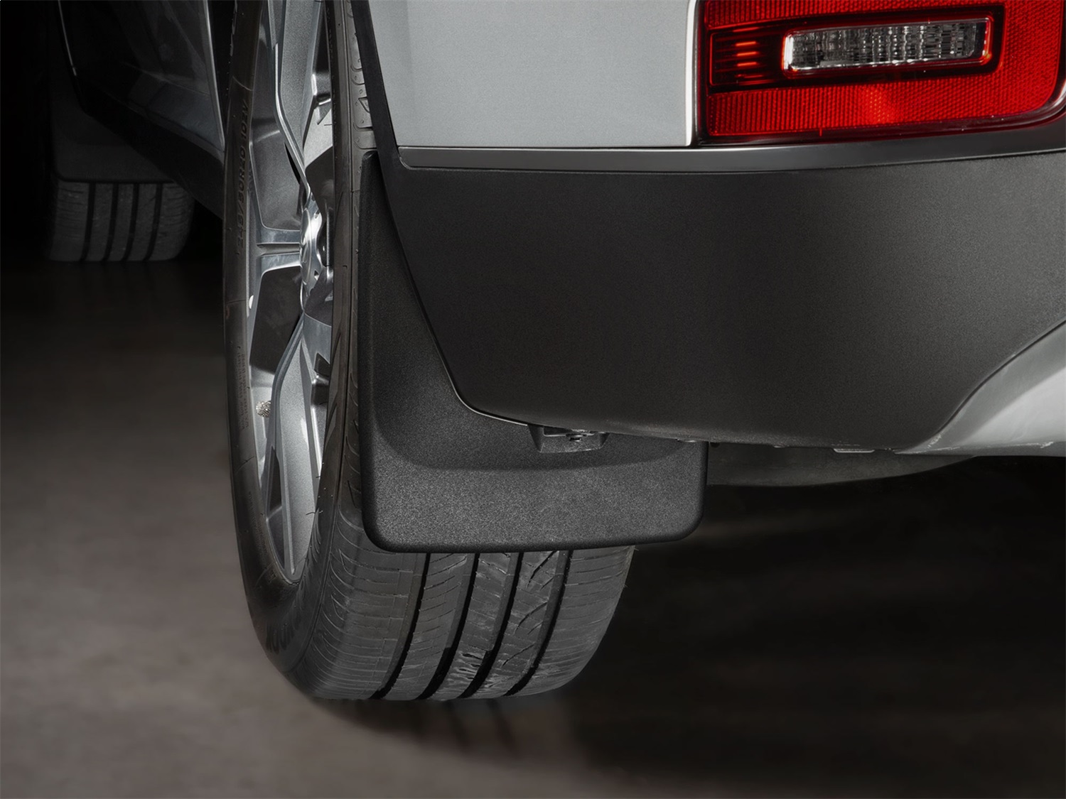 WeatherTech 120127 - No-Drill MudFlaps, Black, Molded Rubber