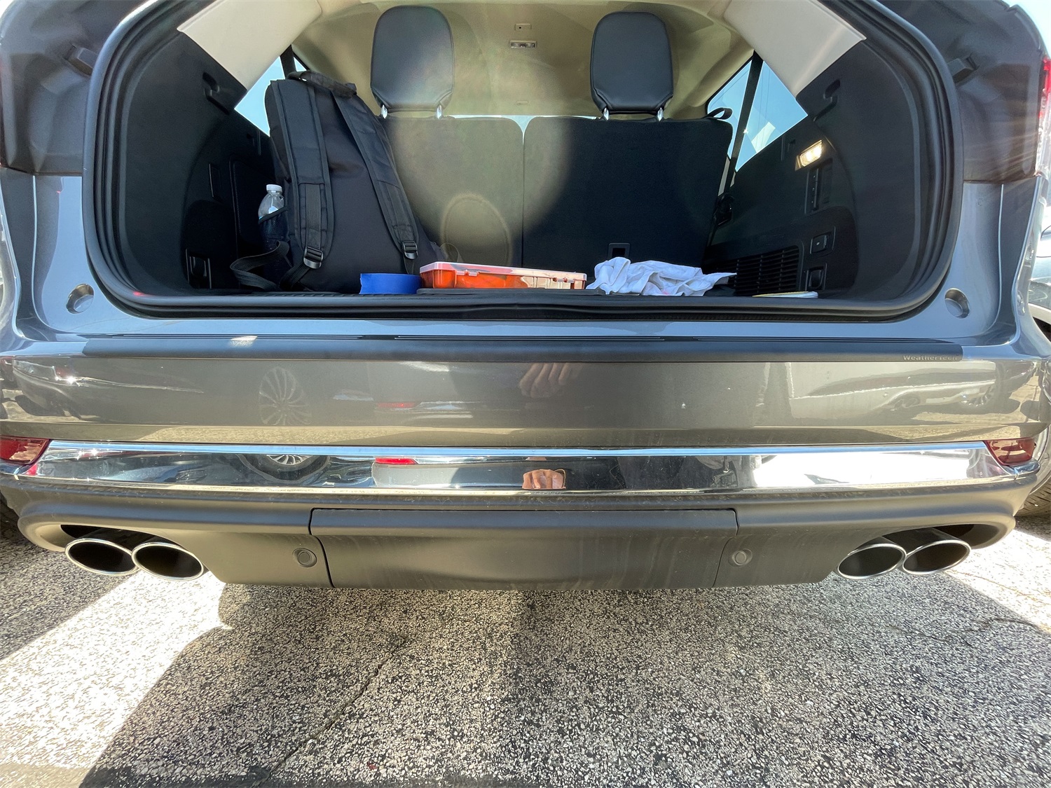 Weathertech BP0116 BumperTopper 2020-2025 Lincoln Aviator