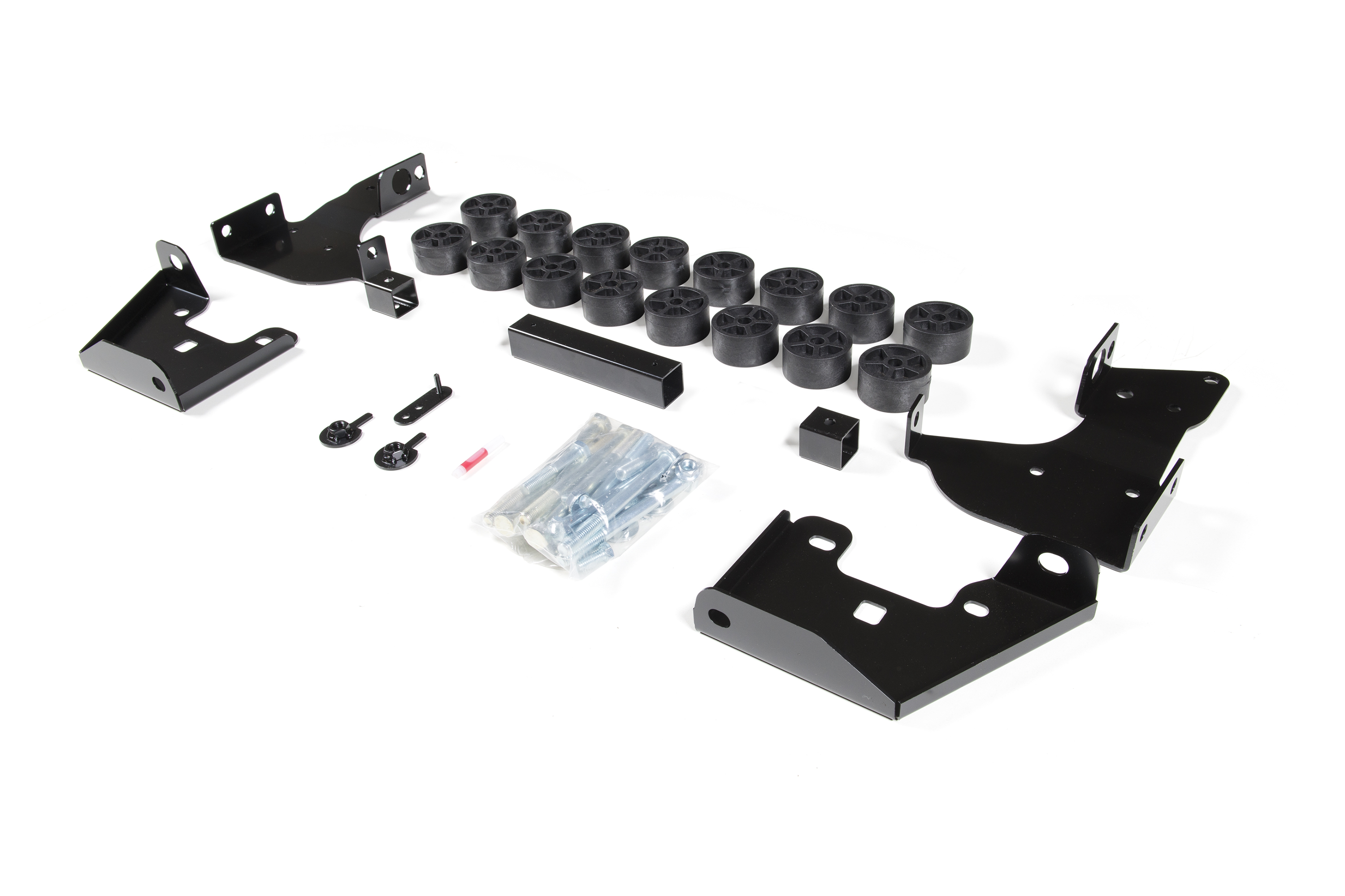 Zone Offroad ZONC9151 - Body Lift Kits, e-Coat, Polyphthalamide
