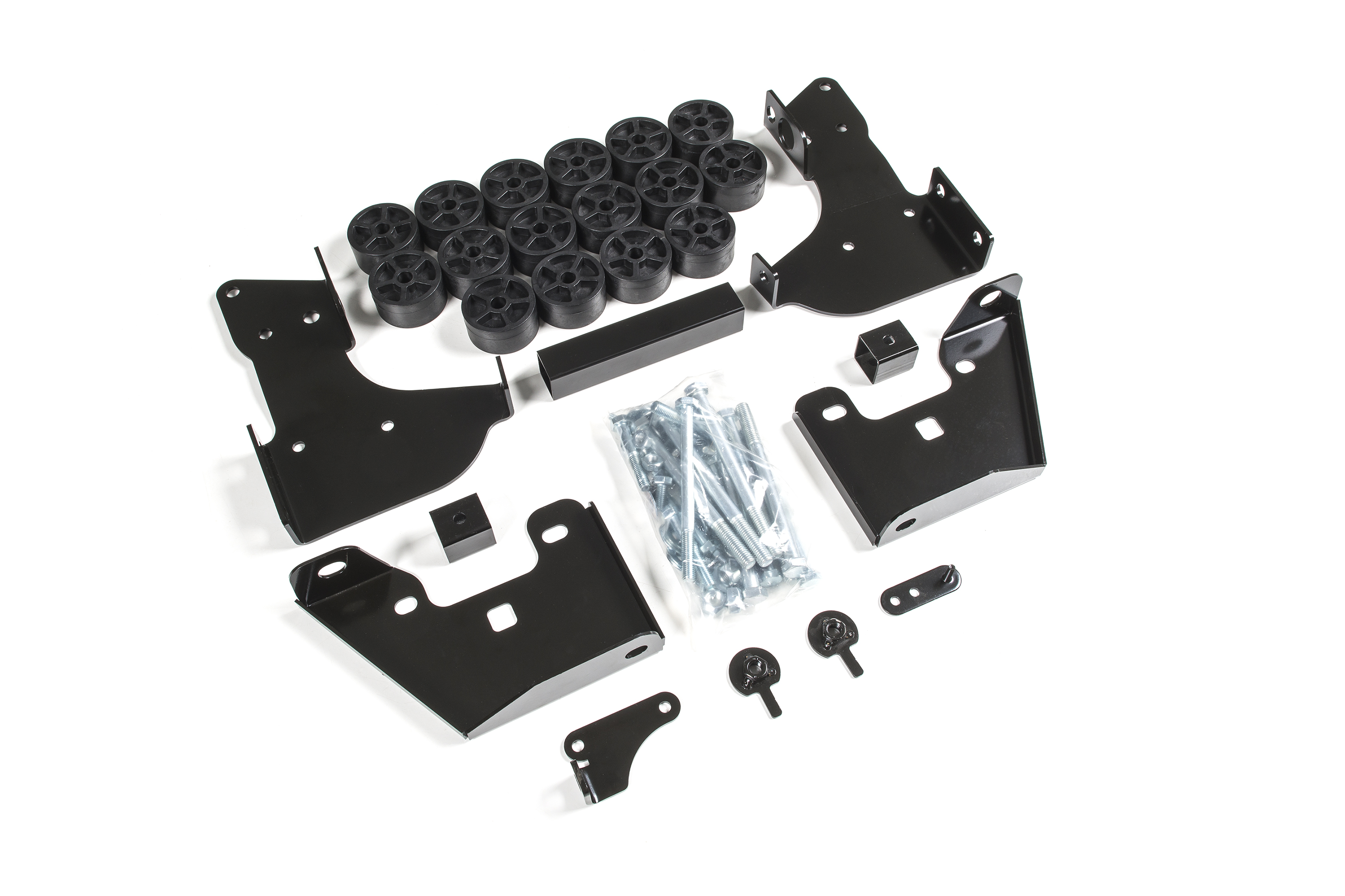 Zone Offroad ZONC9158 - Body Lift Kits, e-Coat, Polyphthalamide